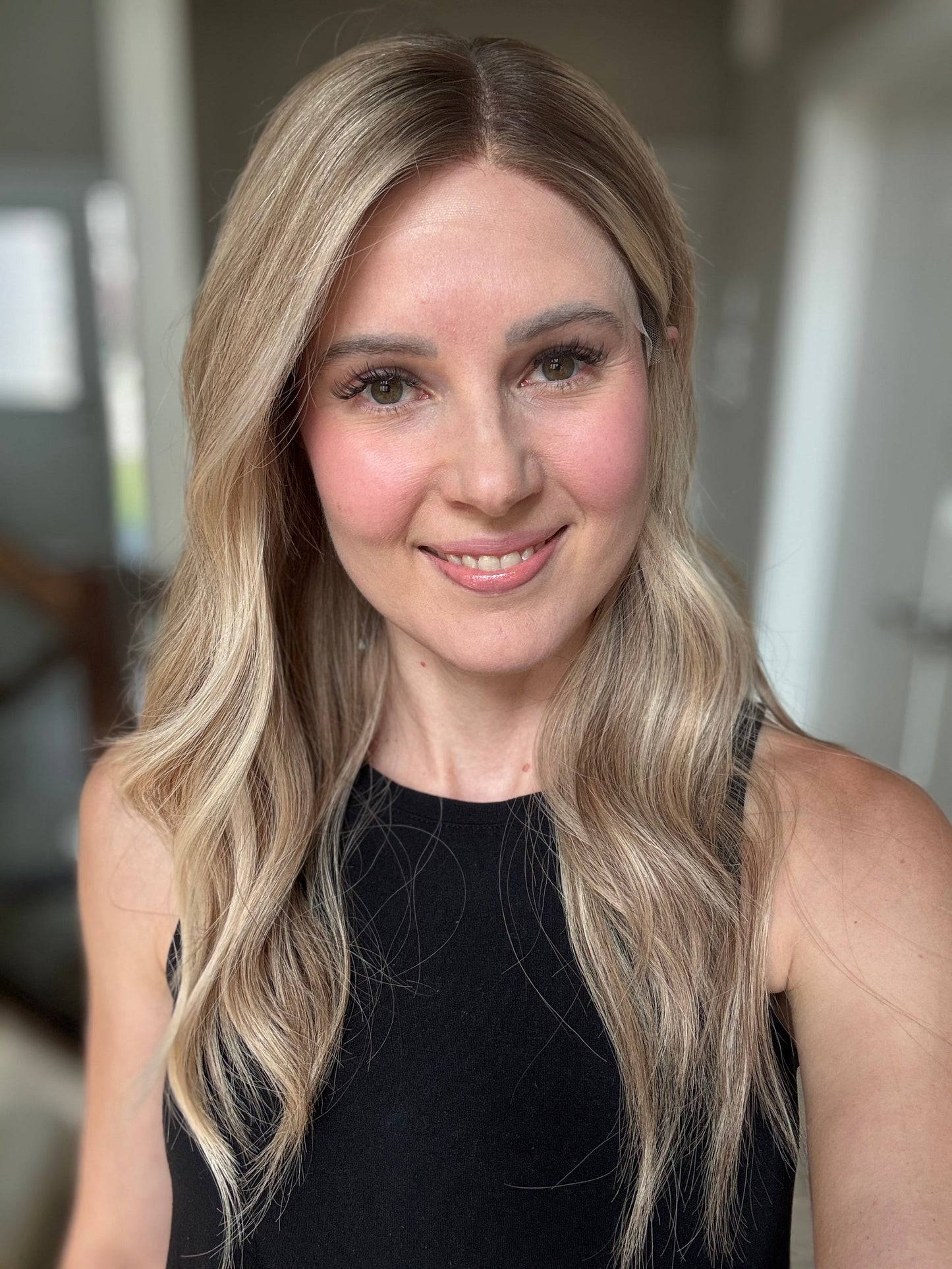 22" Olivia Comfort Cap Lace Top Wig (M) (FINAL SALE)