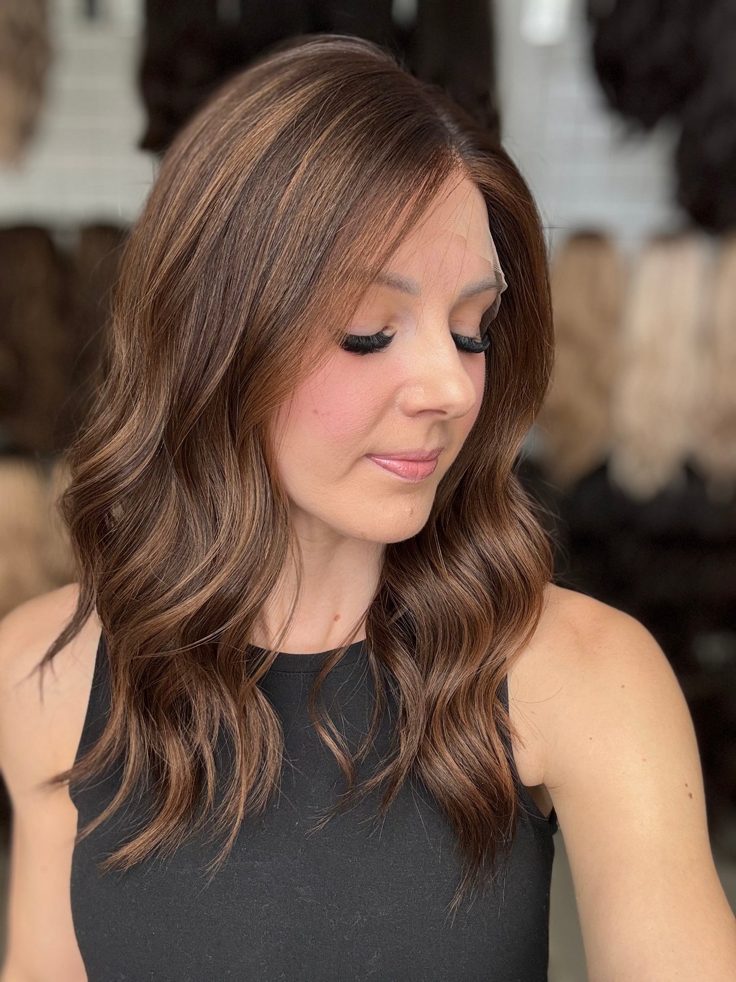 21" Kai Luxury Cap Lace Top Wig (S)