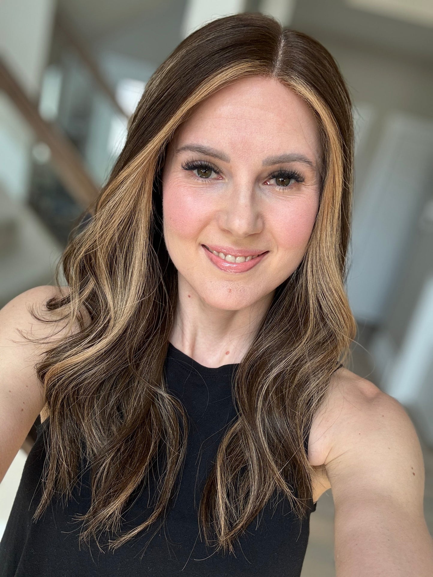 22" Gabriella Comfort Cap Lace Top Wig (M)