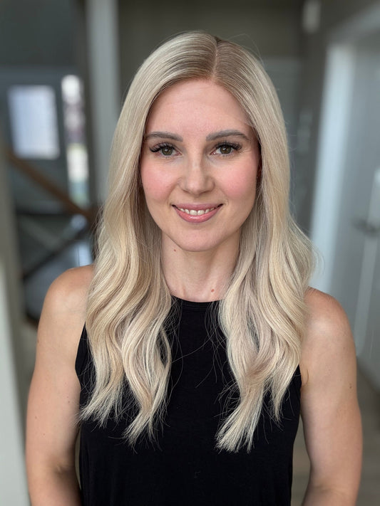 22" Haley Comfort Cap Lace Top Wig (XS)