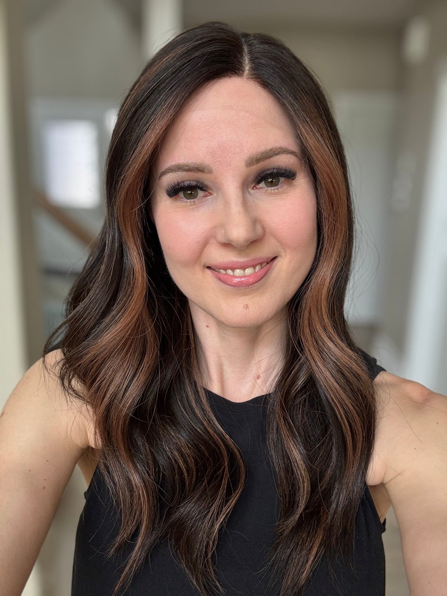 22" Larissa Comfort Cap Lace Top Wig (S)