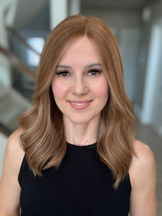 18" Monika LOB Comfort Cap Lace Top Wig (S) (FINAL SALE)