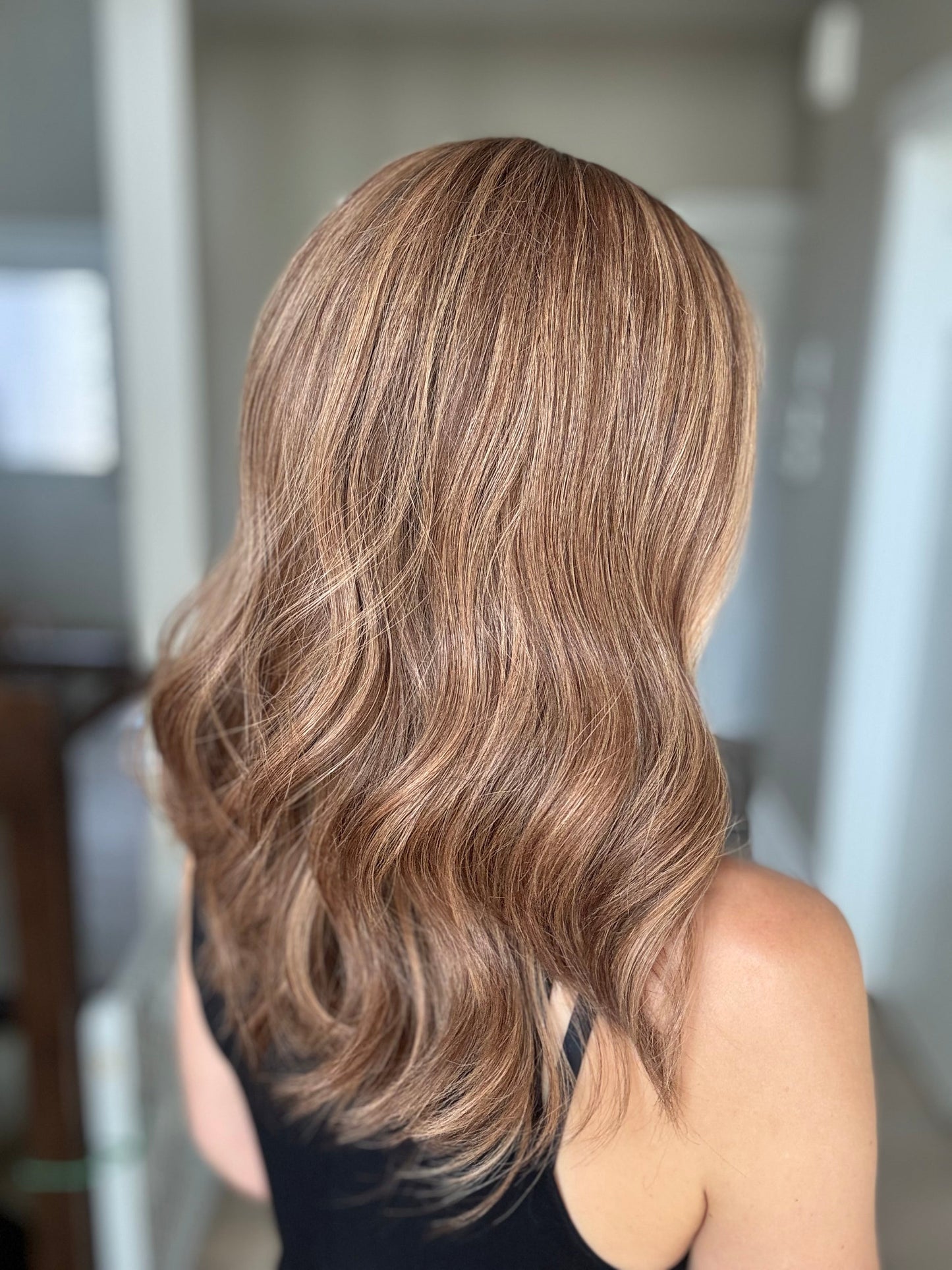 18" Elana LOB Comfort Cap Lace Top Wig (M) (FINAL SALE)