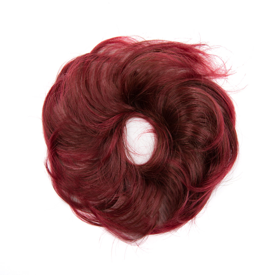 JBEXTENSION Messy Bun Hairpiece Hair Extension Ponytail with Elastic Rubber Band Updo Ponytail Hairpiece Synthetic Hair Extensions Scrunchies Ponytail Hairpieces for Women