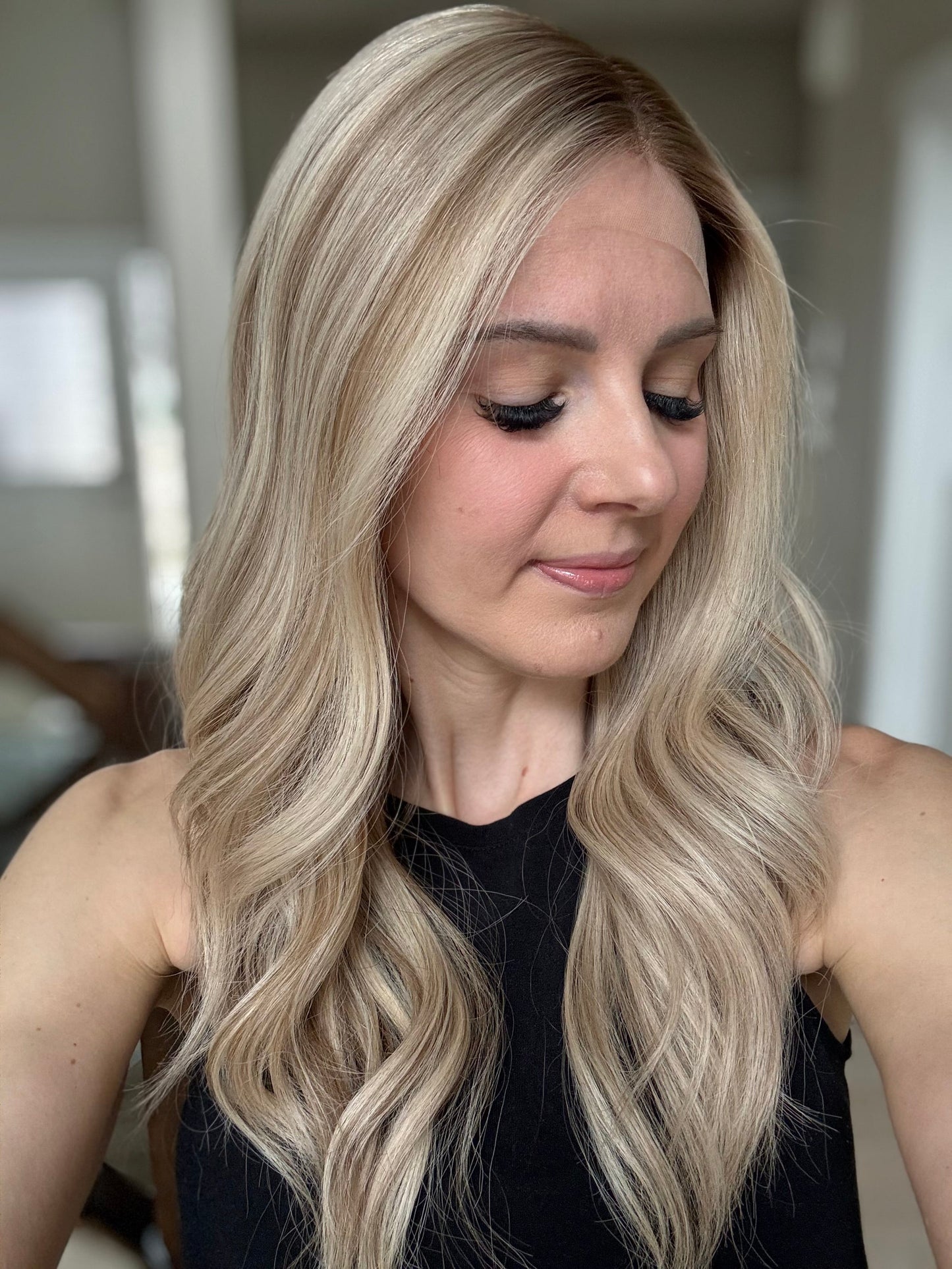 22" Celeste Comfort Cap Lace Top Wig (M) (FINAL SALE)