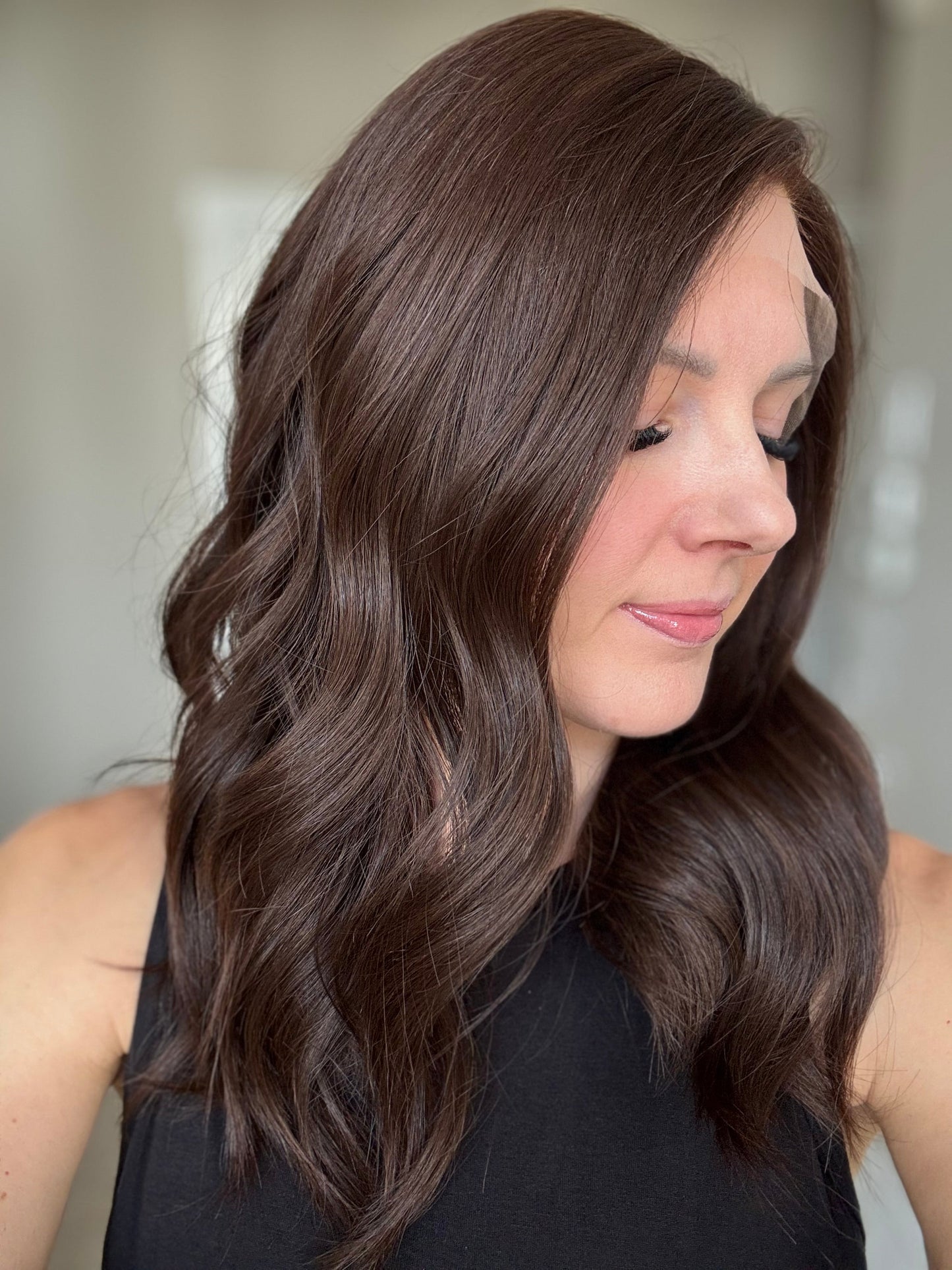 21" Callie Luxury Cap Lace Top Wig (S)(FINAL SALE)