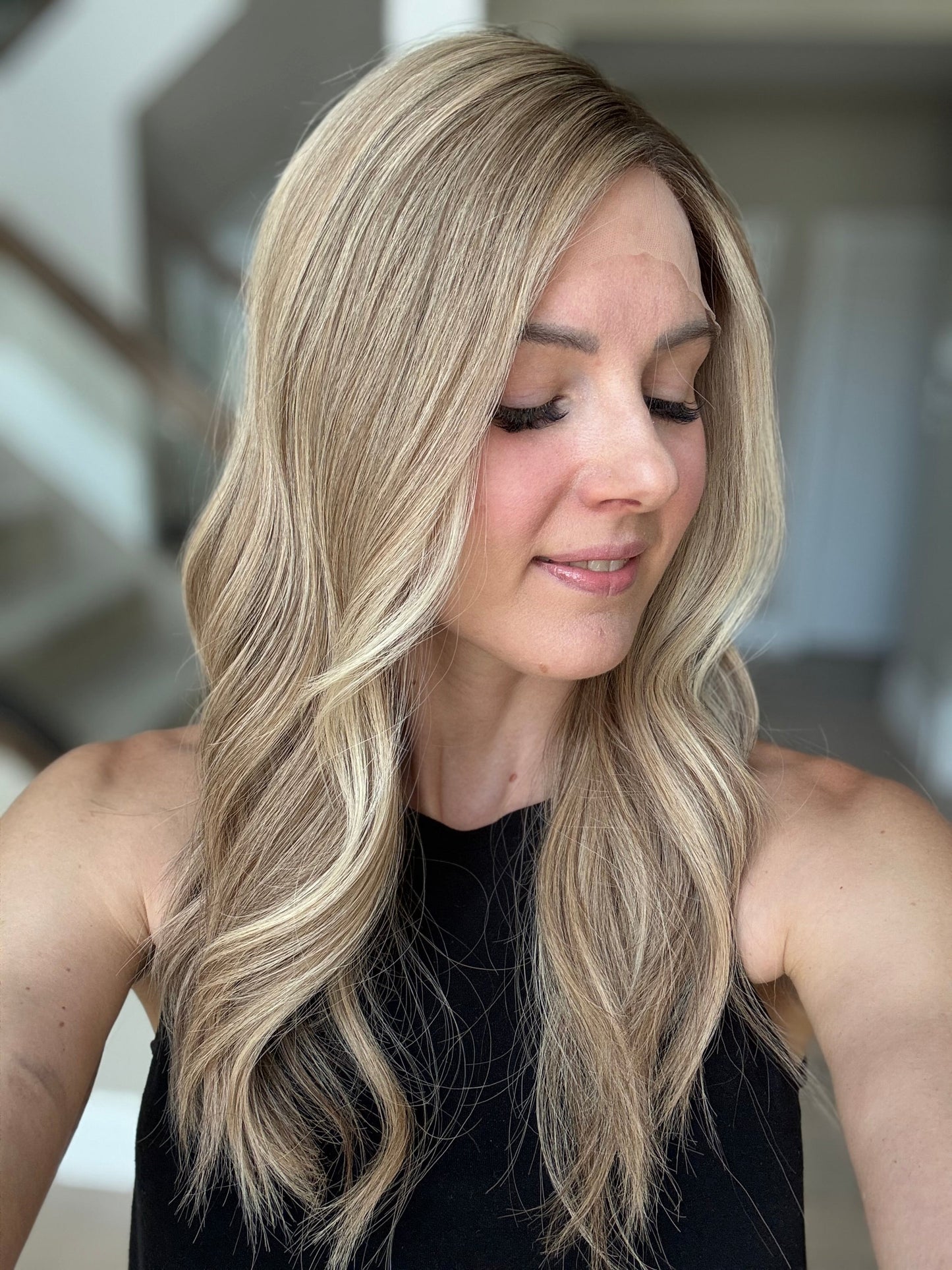 22" Olivia Comfort Cap Lace Top Wig (S) (FINAL SALE)