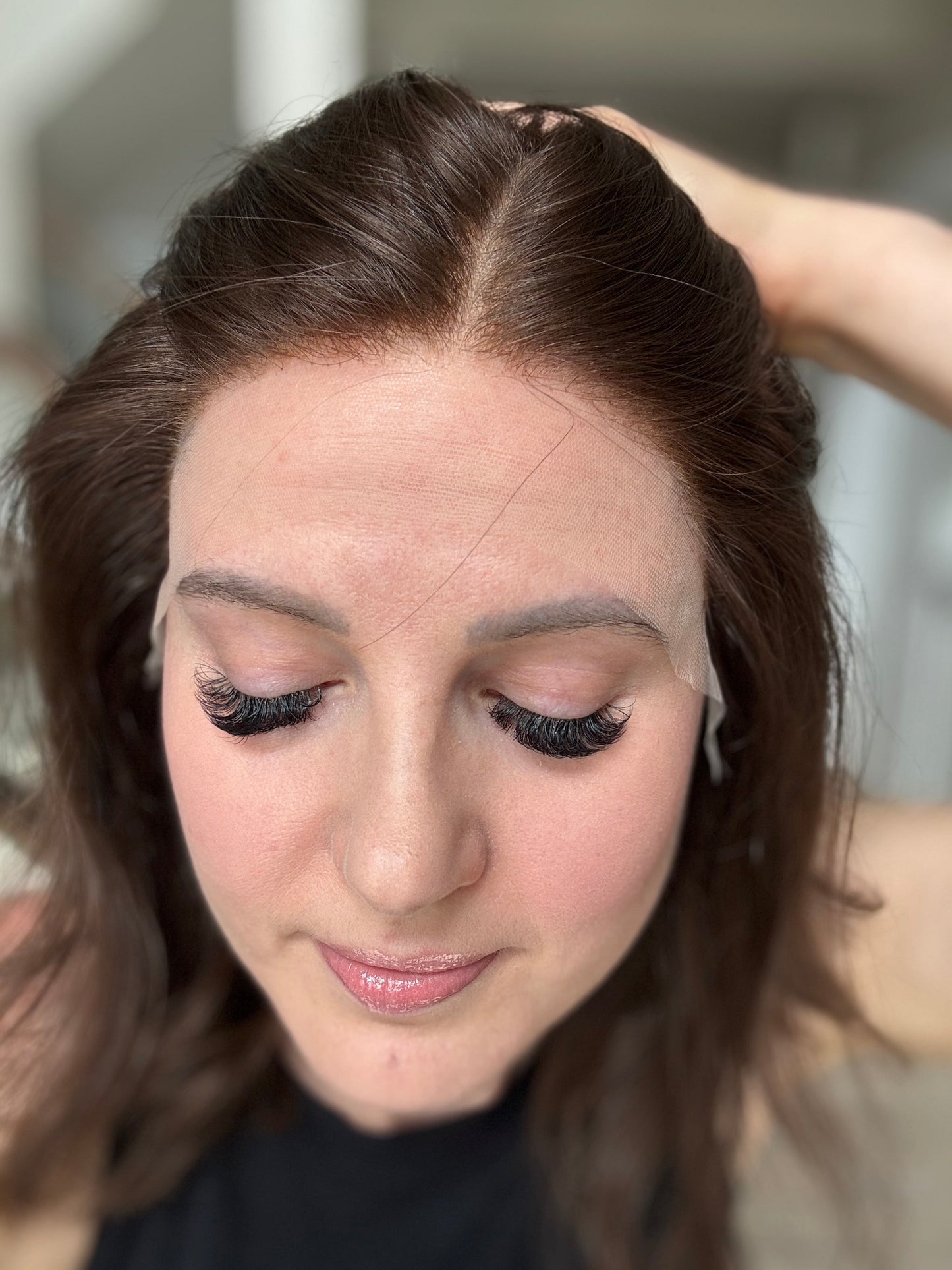 Euro Wig #11: 14" Medium Brown Luxury Cap (S)