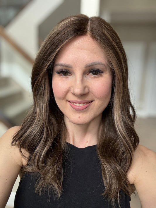 20" Flavia Comfort Cap Lace Top Wig (M) - RESERVED FOR BROOKE