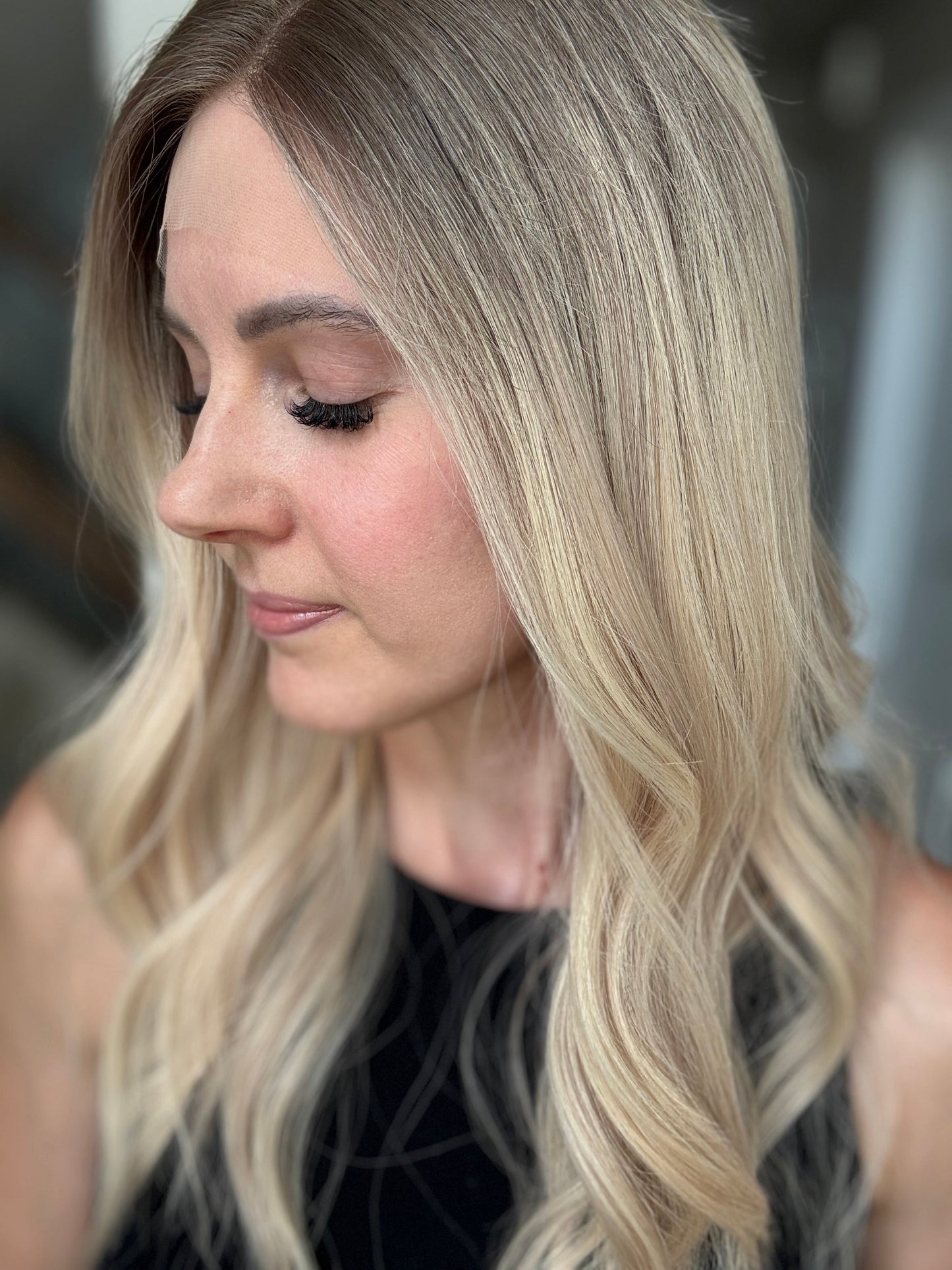 22" Holly Comfort Cap Lace Top Wig (M) (FINAL SALE)