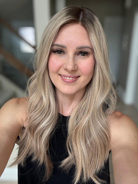 23" Olivia Comfort Cap Silk Top Wig (S)