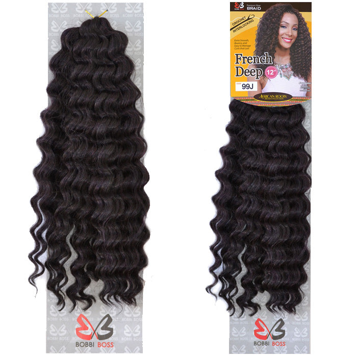 Bobbi Boss African Roots Crochet Braid FRENCH DEEP 12 Inch