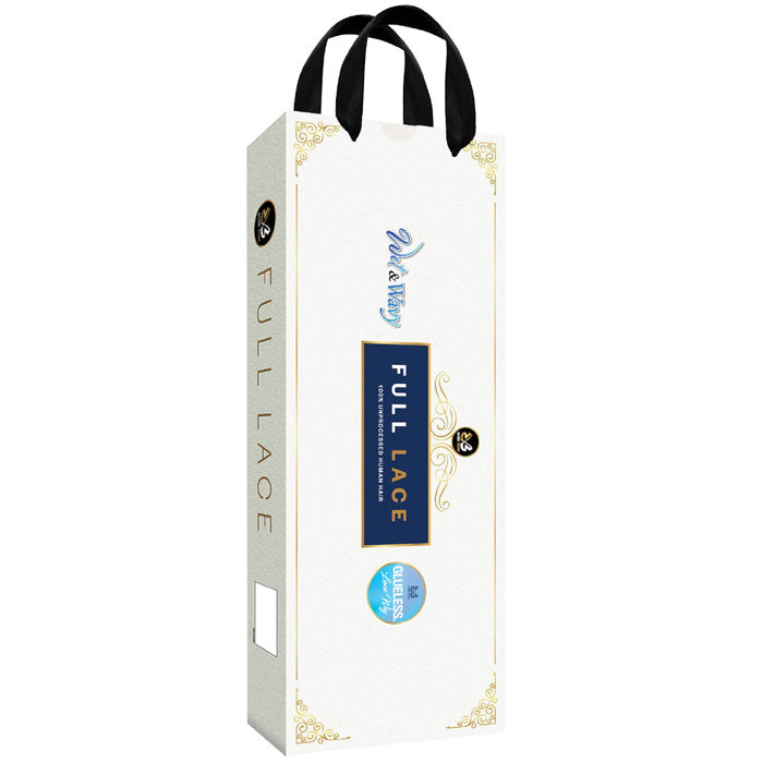 Bobbi Boss Glueless 100% Unprocessed Human Hair Hand-Tied Full Lace Wig - FLH020-WET & WAVY 28"