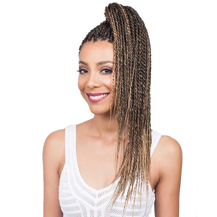 Bobbi Boss Pre-Stretched Braid - FEATHER TIP 54"
