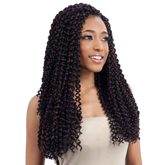 Model Model Glance Crochet Braid - BOHEMIAN CURL