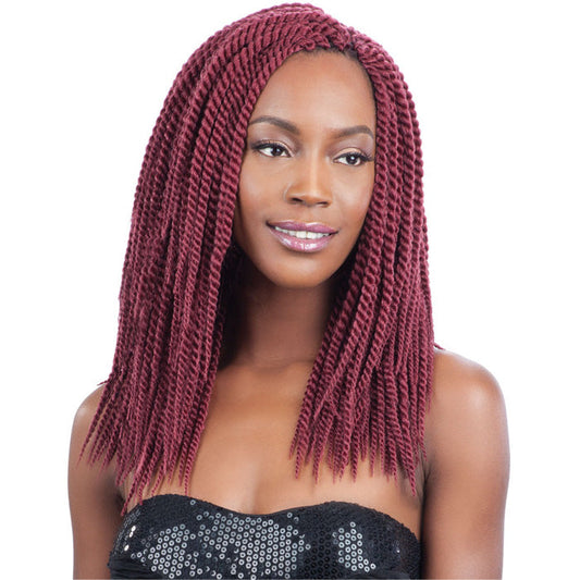 Model Model Glance Pre-Looped Crochet Braid - SENEGALESE TWIST LARGE 12"
