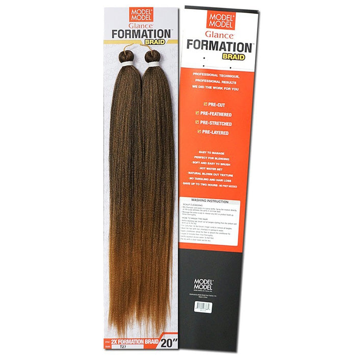Model Model Glance Crochet Braids - 2X FORMATION 20"