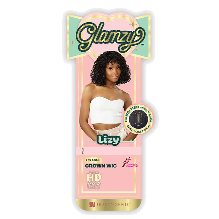 Sensationnel Glamzy Glueless HD Lace Crown Wig - LIZY