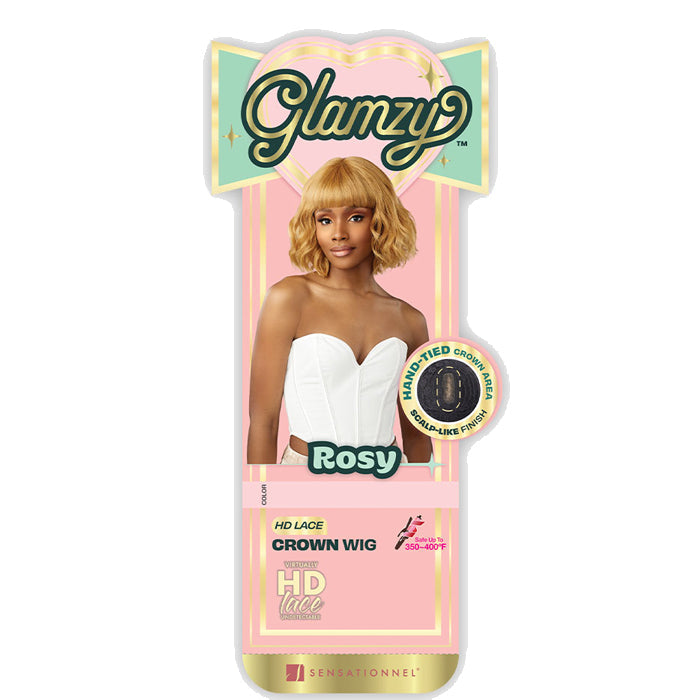 Sensationnel Glamzy Glueless HD Lace Crown Wig - ROSY