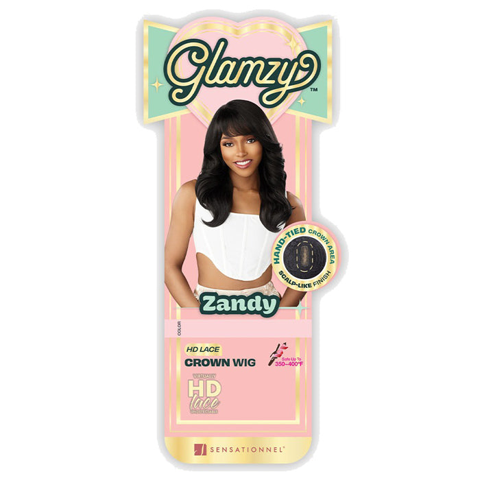 Sensationnel Glamzy HD Lace Crown Wig - ZANDY