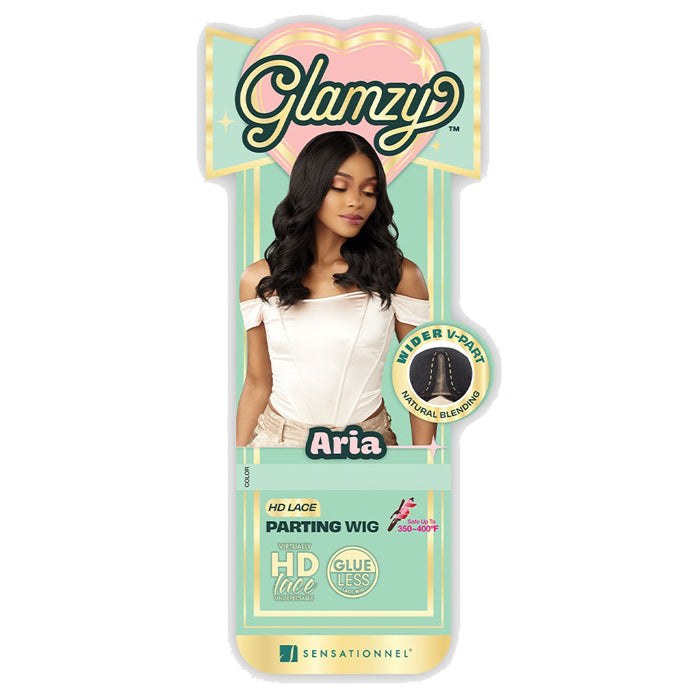 Sensationnel Glamzy Glueless HD V-Part Lace Wig - ARIA