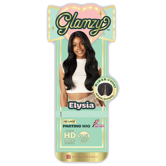 Sensationnel Glamzy Glueless V-Part HD Lace Parting Wig - ELYSIA