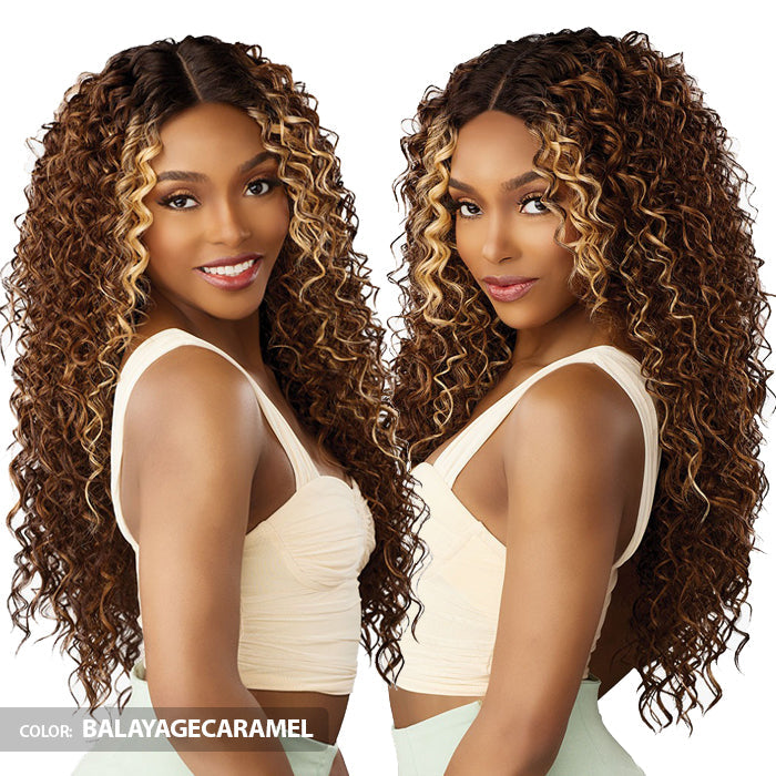 Sensationnel Glamzy Glueless HD V-Part Lace Wig - ZINNIA