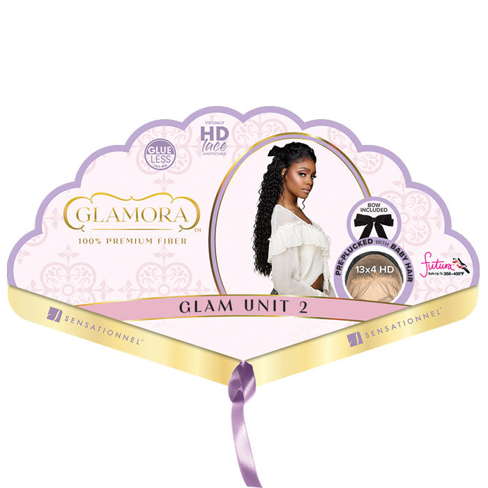 Sensationnel Glamora Glueless Pre-Styled 13x4 HD Lace Frontal Wig - GLAM UNIT 2