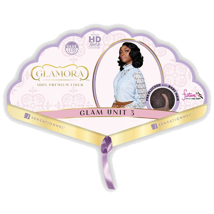 Sensationnel Glamora Glueless HD Lace Part Wig - GLAM UNIT 3