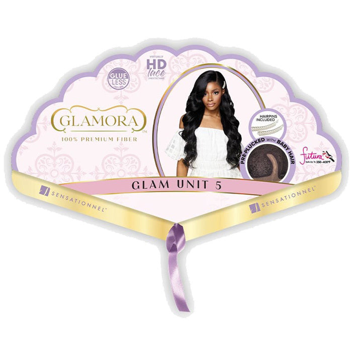 Sensationnel Glamora Glueless HD Lace Part Wig - GLAM UNIT 5