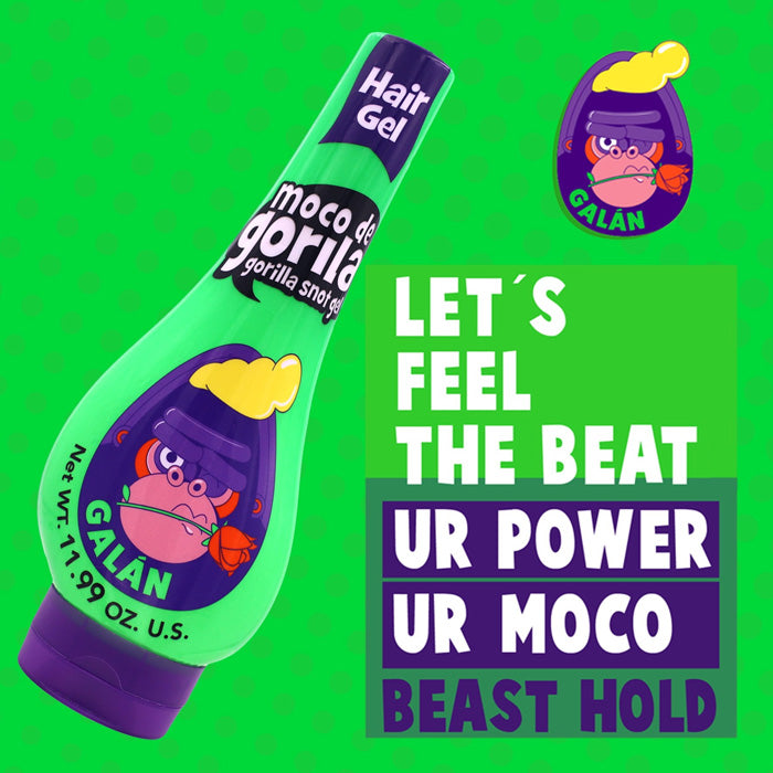 Moco De Gorila Snot Hair Gel - PUNK / ROCKERO / GALAN 11.9 Oz