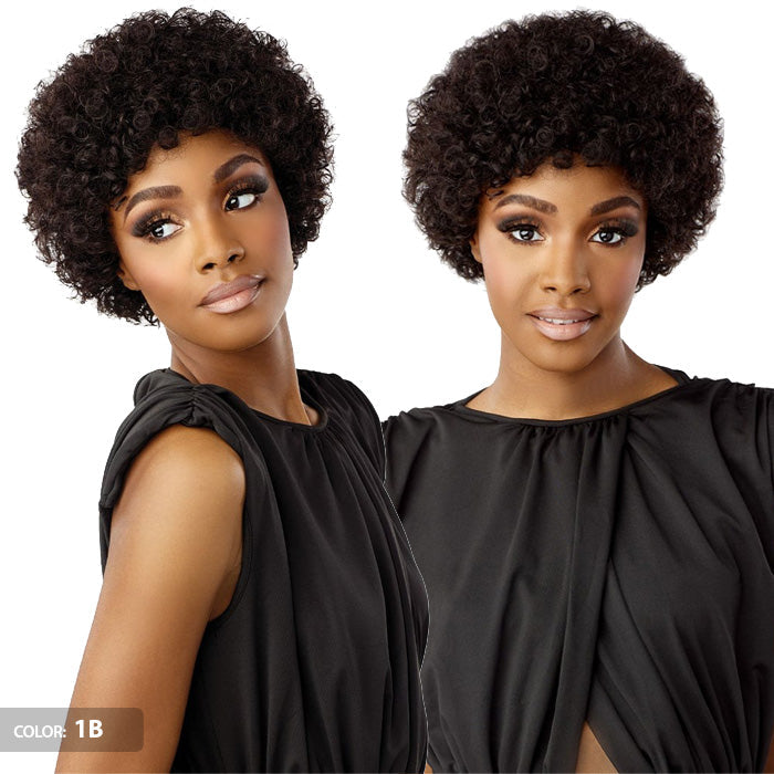 Sensationnel Empire Wig Salt & Pepper 100% Human Hair Full Wig - BLISS