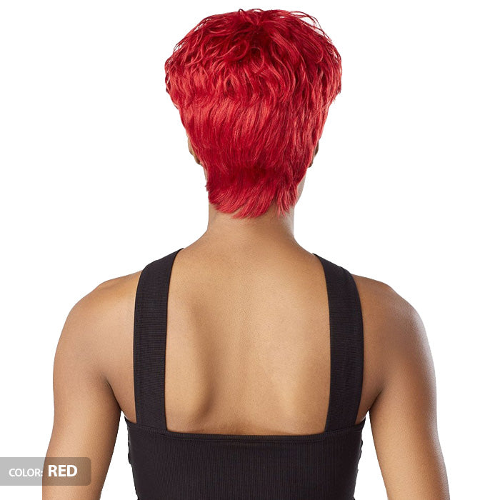 Sensationnel Empire Wig Salt & Pepper 100% Human Hair Full Wig - KORI