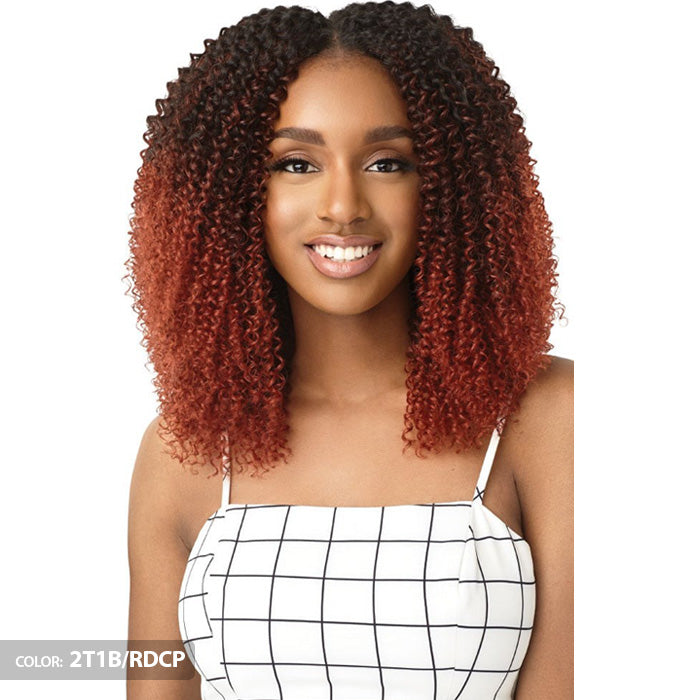 Outre Human Hair Blend Big Beautiful Hair Clip In 9 - 4A KINKY CURLY