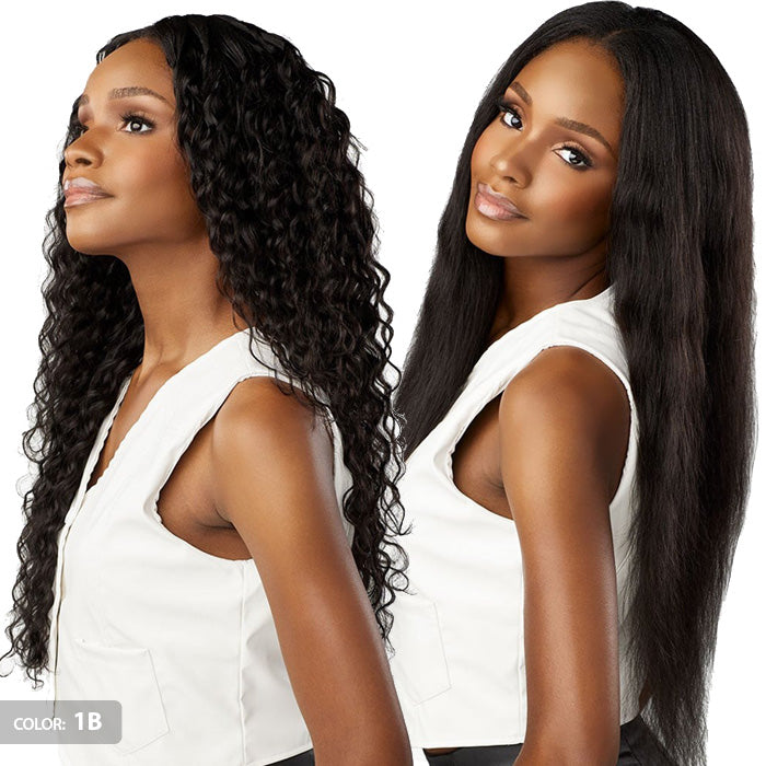 Sensationnel Empire Wet & Wavy 100% Human Hair 3 Packs Weave - BREEZE WAVE - Multi-Length