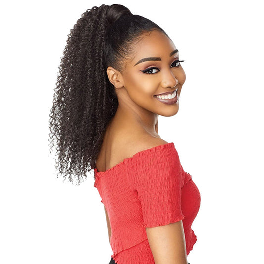 Sensationnel Instant Pony Wrap - KINKY CURLY 18"