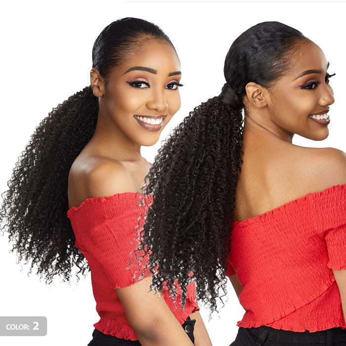 Sensationnel Instant Pony Wrap - KINKY CURLY 18"