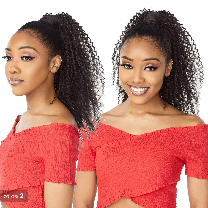 Sensationnel Instant Pony Wrap - KINKY CURLY 18"
