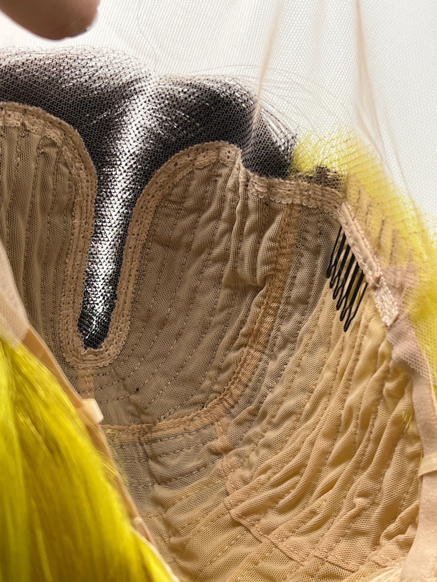 JBEXTENSION 12 Inches Bob Cut Frontlace Real Huaman Hair Crazy Color Wig PANDORA-MIMOSA