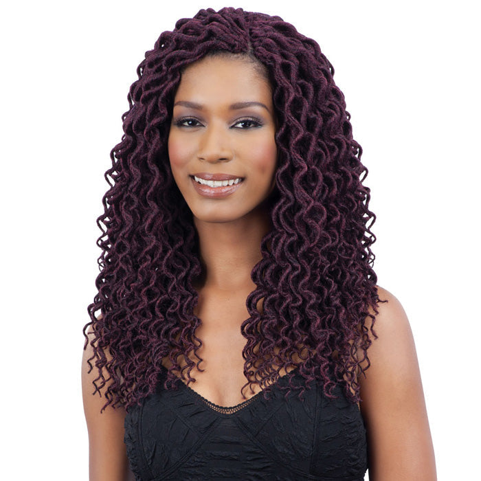 Freetress Braid Pre-Looped Crochet 2X SOFT CURLY FAUX LOC 12 Inch