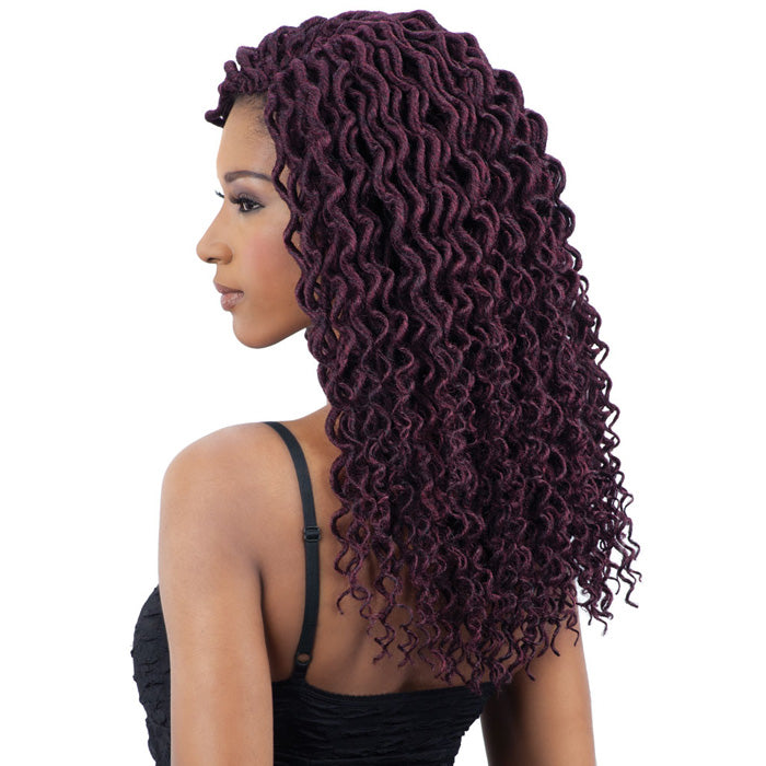 Freetress Braid Pre-Looped Crochet 2X SOFT CURLY FAUX LOC 12 Inch