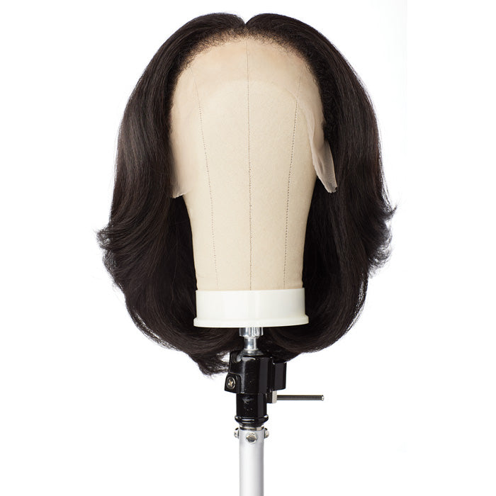 Sensationnel Curls Kinks Glueless HD 13x6 Lace Front Wig - 13x6 KINKY LAYERED BLOW OUT 14" - Kinky Edges