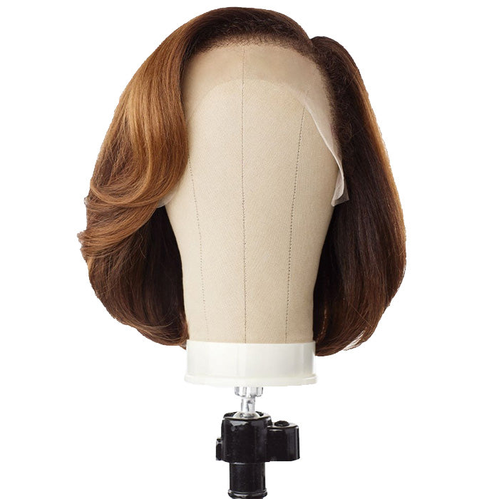 Sensationnel Curls Kinks & Co Glueless Textured HD Lace Front Wig - Y-PART KINKY CHIC BOB 12" - Kinky Edges