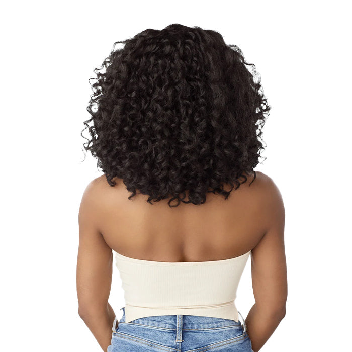 Sensationnel Curls Kinks Textured Lace Kinky Edges Glueless Y-Part HD Lace Front Wig - KINKY RINGLET CURL 14"