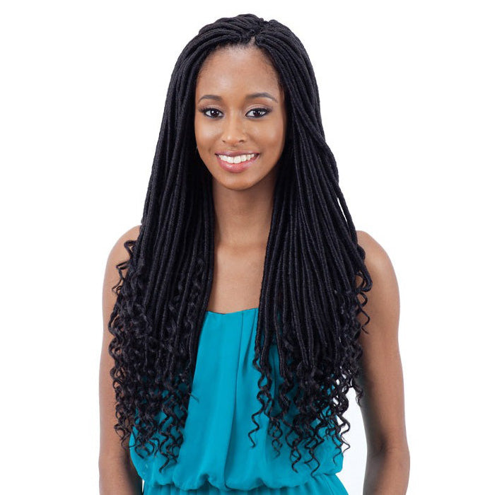 Freetress Pre-Looped Crochet Braid - STRAIGHT GORGEOUS LOC 12/18"