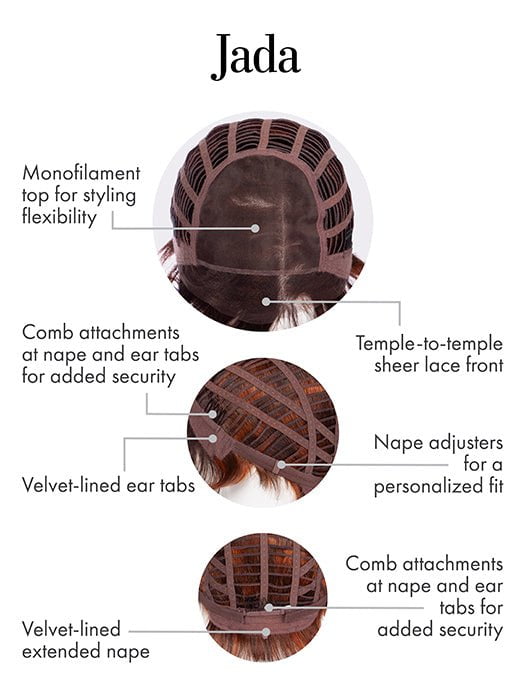 Jada | Synthetic Lace Front Wig (Mono Top)