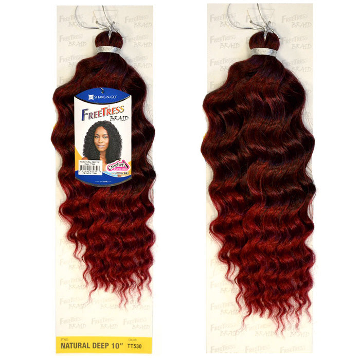 Freetress Crochet Braid NATURAL DEEP 10 Inch