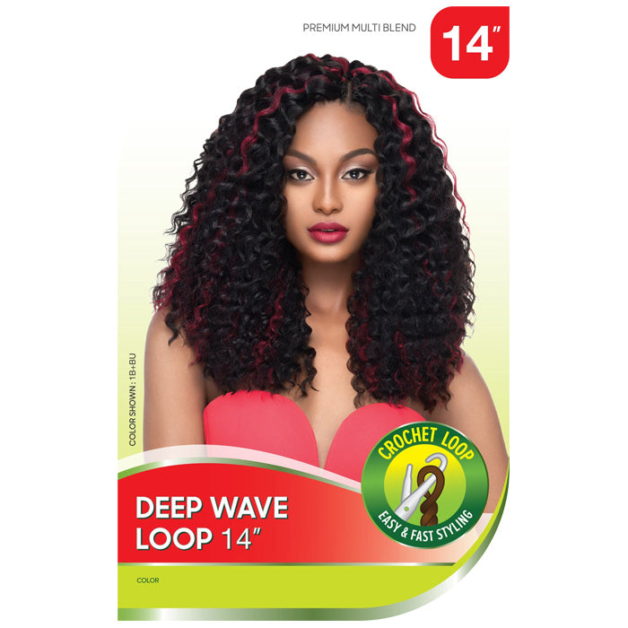 Outre X-Pression Crochet Braid DEEP WAVE LOOP 14 Inch