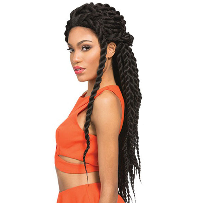 Outre X-Pression Pre-Looped Crochet Braid - SENEGALESE TWIST X-LARGE 14/18/24"