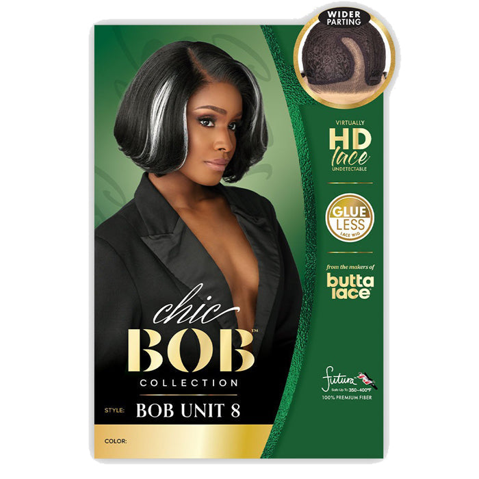 Sensationnel Chic Bob Glueless 5" Deep Part HD Lace Wig - BOB UNIT 8